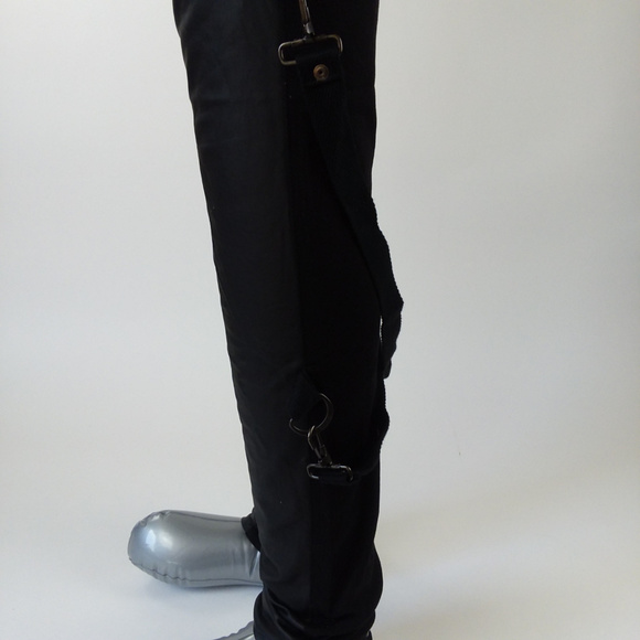 Tripp NYC Men's Bondage Vegan Leather Skinny Pants - Picture 4 of 8